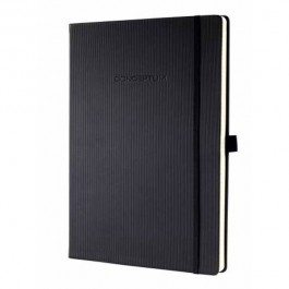 Blok CONCEPTUM hardcover čierny A4 linka