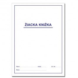 Žiacka knižka 8 listov