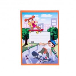 Zošit A5 512, linajkový, 10 listov