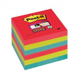 Bločky samolepiace Post-it® Super Sticky "Bora Bora" 76x76mm 654-JP
