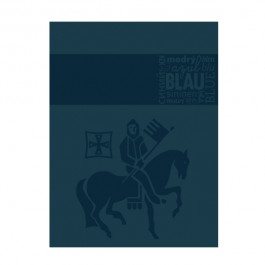 Blok college Staufen Premium A4 linka, 80 list., 90gr. tm.modrý
