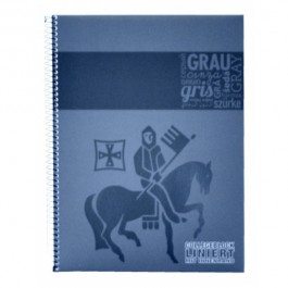 Blok college Staufen Premium A4 štvorček, 80 list., 90gr. modrý