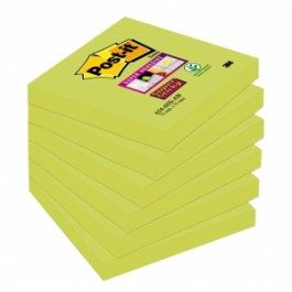 Bločky Post-it® Super Sticky - Asparagus 76x76mm 654-6SS-AW-EU