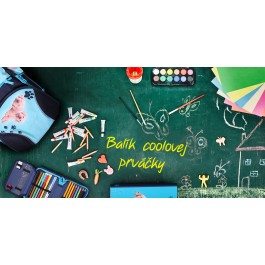 Balík školský - Pes  (1.roč dievča - modrý )