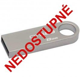 USB kľúč Kingston DataTraveler SE9 8GB USB 2.0 kovový NEDOSTUPNÉ