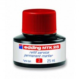 Atrament edding MTK 25 červený