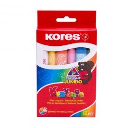 Voskovky KORES JUMBO/12ks